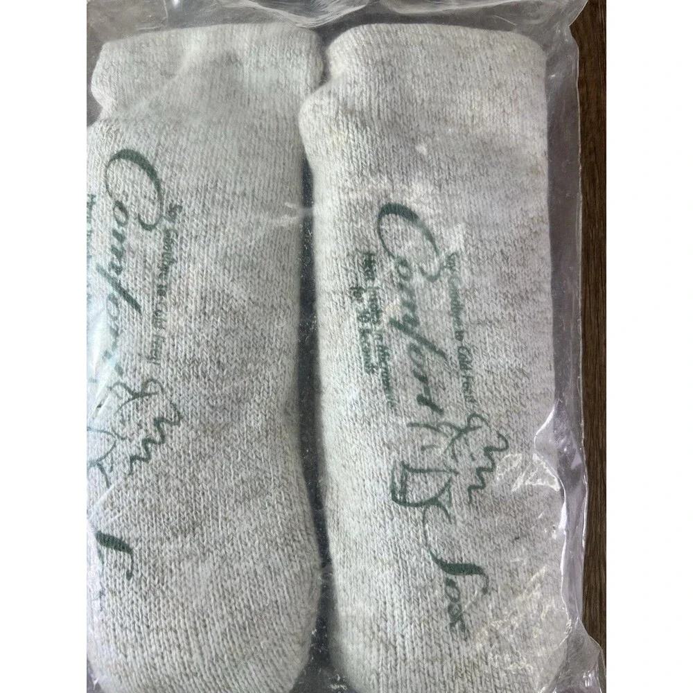 Vintage Spa Concepts Comfort Socks Microwavable Hot Therapy Warm Feet New